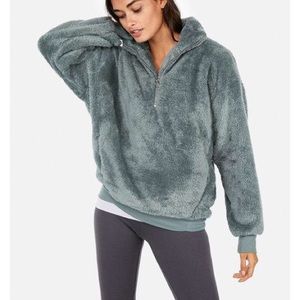 Express One Eleven Fuzzy Pullover